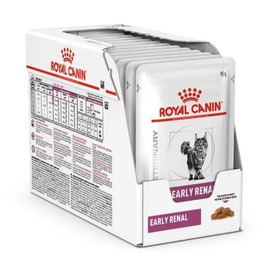 Royal Canin Veterinary Early Renal Caja 12X85Gr, comida húmeda para gatos