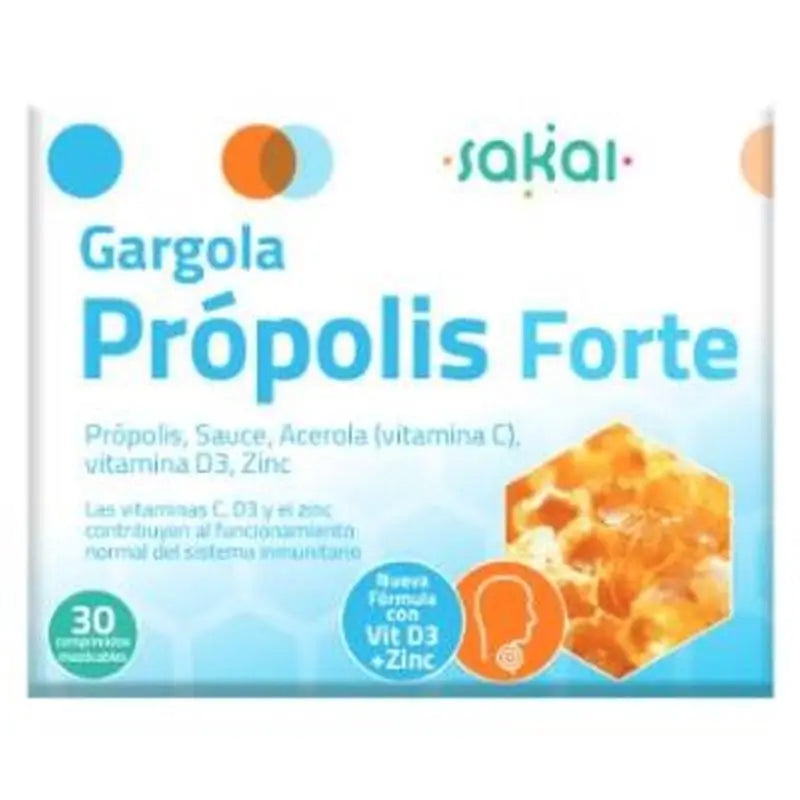 Sakai Gargola Propolis Forte 30Comp Mast. 