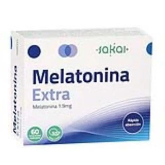 Sakai Melatonina Extra Masticable 60 Comprimidos 