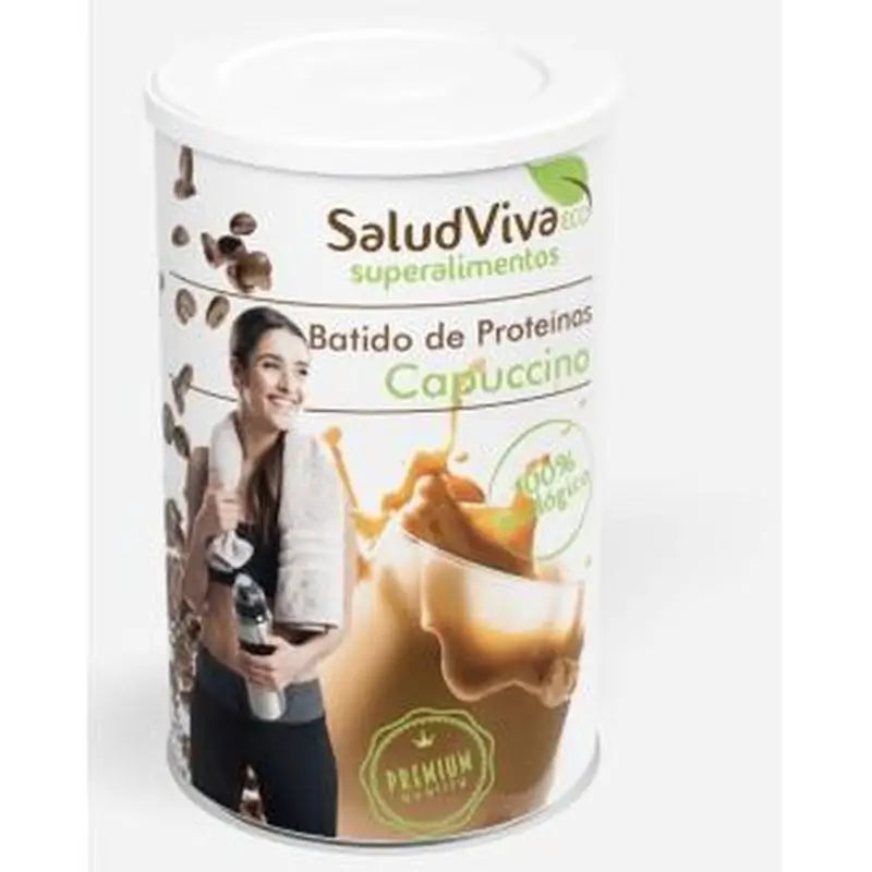 Salud Viva Batido De Proteinas Capuccino 320Gr. Eco 