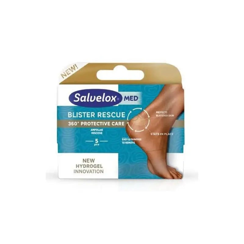 Salvelox Blister Rescue Classic, 5 Apósitos Talón