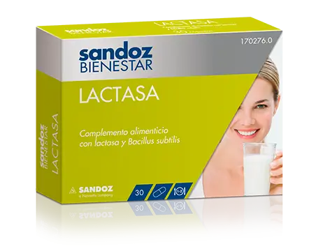 Sandoz Bienestar Lactasa 30 cápsulas