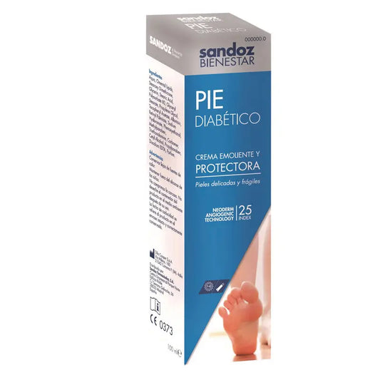 Sandoz Bienestar Crema Pie Diabético 100 ml