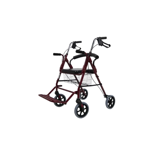 Sanitec Rollator Chair With Brakes On Handle , 1 unit