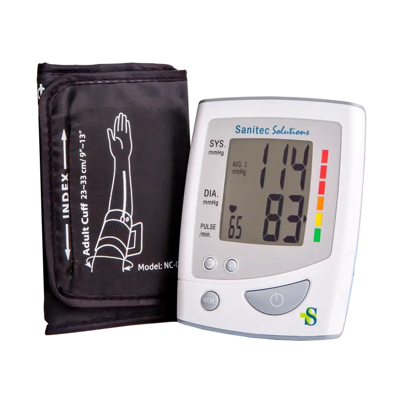 Sanitec Upper Arm Blood Pressure Monitor, 1 pc.