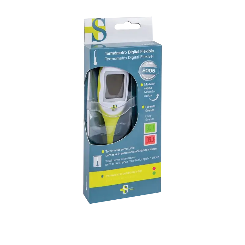 Sanitec Submersible Digital Thermometer Large Display, 1 pc.