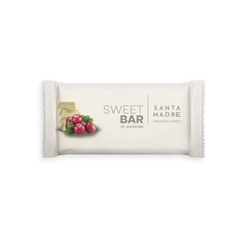 Santa Madre Sweet Bar White Choco-Blueberry Bar, 60 g