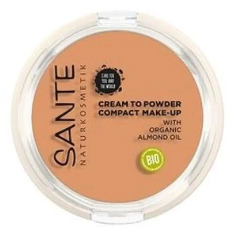 Sante Naturkosmetik Maquillaje Compacto Polvo-Crema 03 Cool Beige 9Gr. 