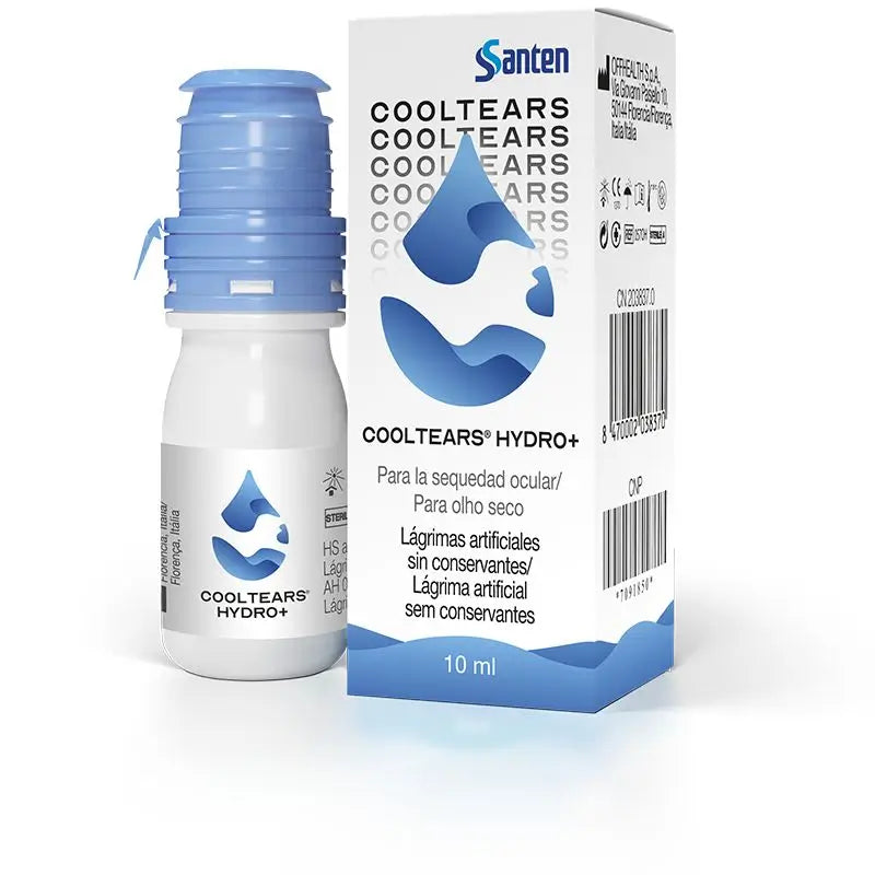 Santen Cooltears Hydro+ Artificial Tears Multidose, 10 ml