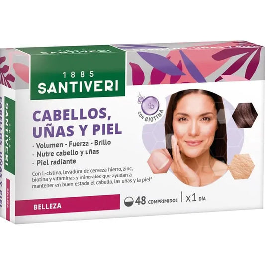 Santiveri Multivigor Hair Nails And Skin 48Comp.