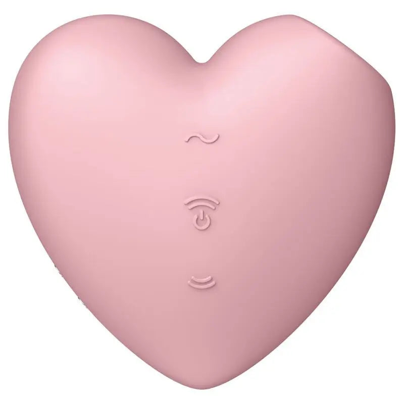 Satisfyer Air Pulse Cutie Heart Estimulador Y Vibrador - Rosa