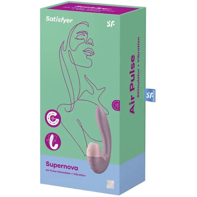 Satisfyer Air Pulse Supernova Estimulador Y Vibrador - Rosa