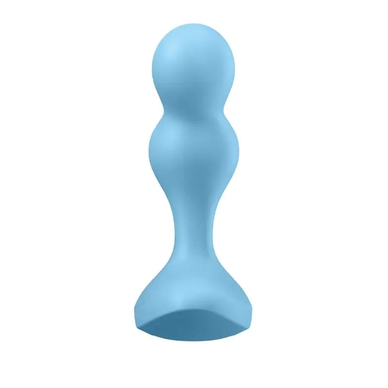 Satisfyer Connect Deep Diver App Vibrating Plug - Blue