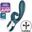 Satisfyer Connect  Hug Me Vibrador Rabbit App - Azul