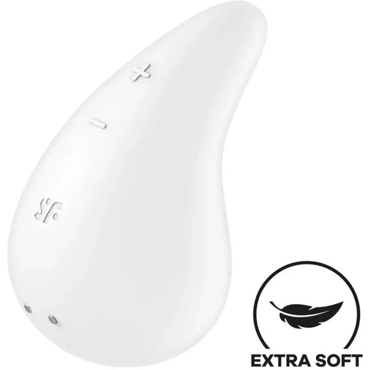 Satisfyer Dew Drop Vibrator Lay-On White