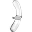 Satisfyer Double Crystal Transparent Dildo