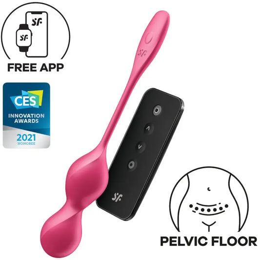 Satisfyer Love Birds 2 Vibrating Kegel Balls + Free App