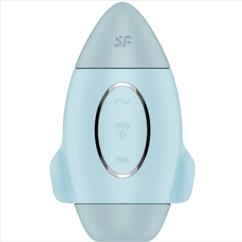 Satisfyer Mission Control Blue Small Dual Impulse Vibrator