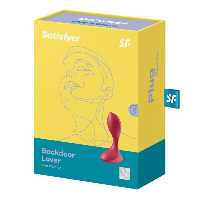 Satisfyer Plug Anal Backdoor Lover Red