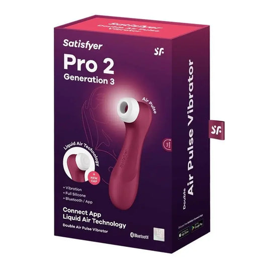 Satisfyer Pro 2 Generation 3 Garnet Bluetooth & App