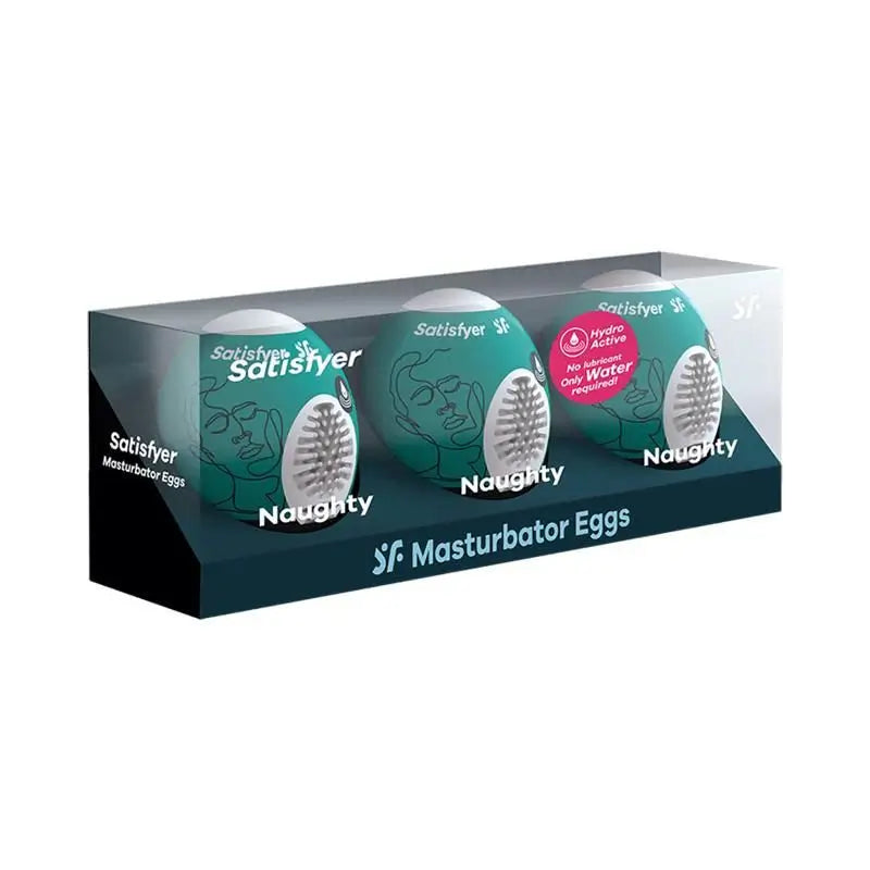 Satisfyer Set 3 Huevos Masturbadores Modelo Naughty