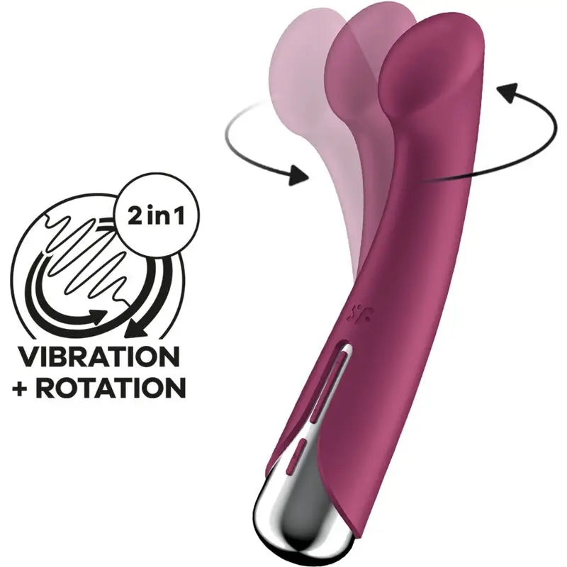 Satisfyer Spinning G-Sport 1 Red Rotator Vibrator