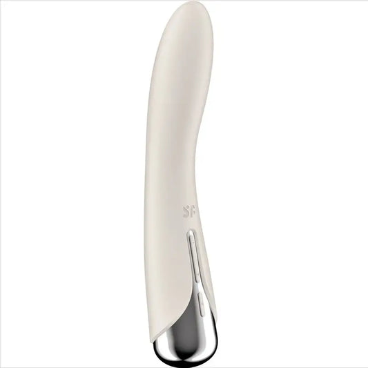 Satisfyer Spinning Vibe 1 Beige G-Spot Rotator Vibrator