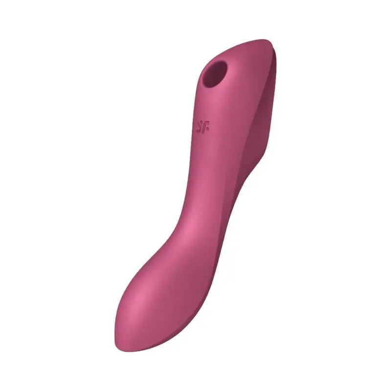 Satisfyer Vibrador Y Succionador Triple Estimulación Usb Rojo