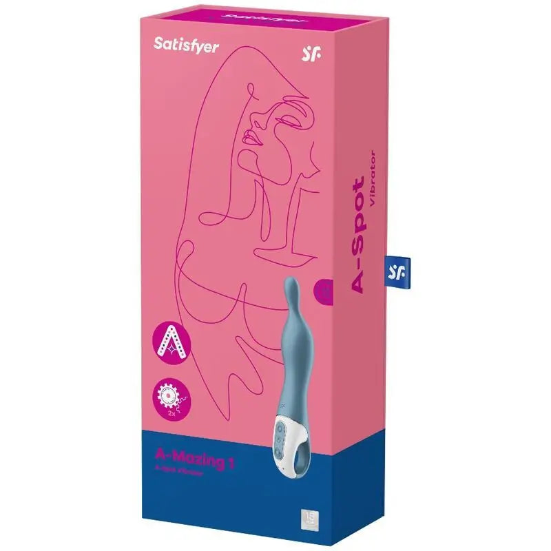 Satisfyer Vibrator A-Mazing 1 Vibrador Punto A - Azul