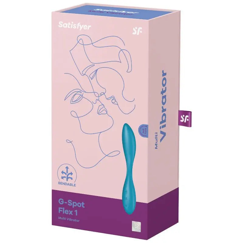 Satisfyer Vibrator  G-Spot Flex 1 Multi Vibrador - Azul