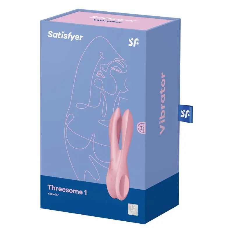 Satisfyer Vibrator  Threesome 1 Vibrador - Rosa