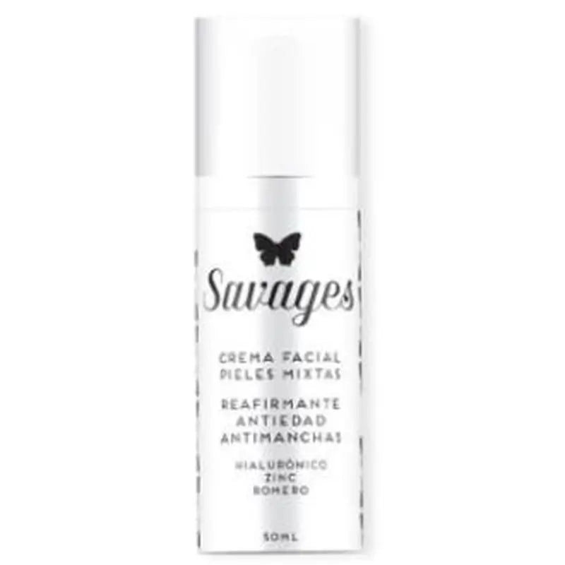 Savages Crema Facial Antiedad Pieles Mixtas 50Ml.