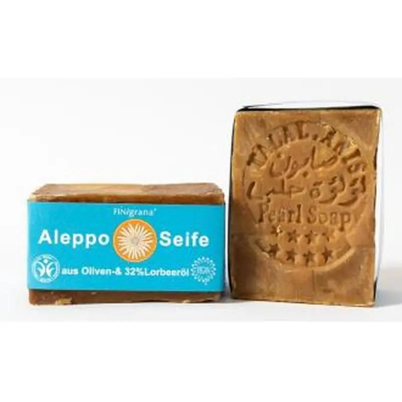 Savon Du Midi Jabon En Pastilla Alepo 32%+Laurel 165Gr. Bio 