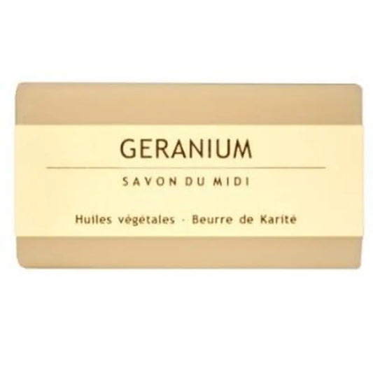 Savon Du Midi Jabon En Pastilla De Geranio 100Gr. Bio 