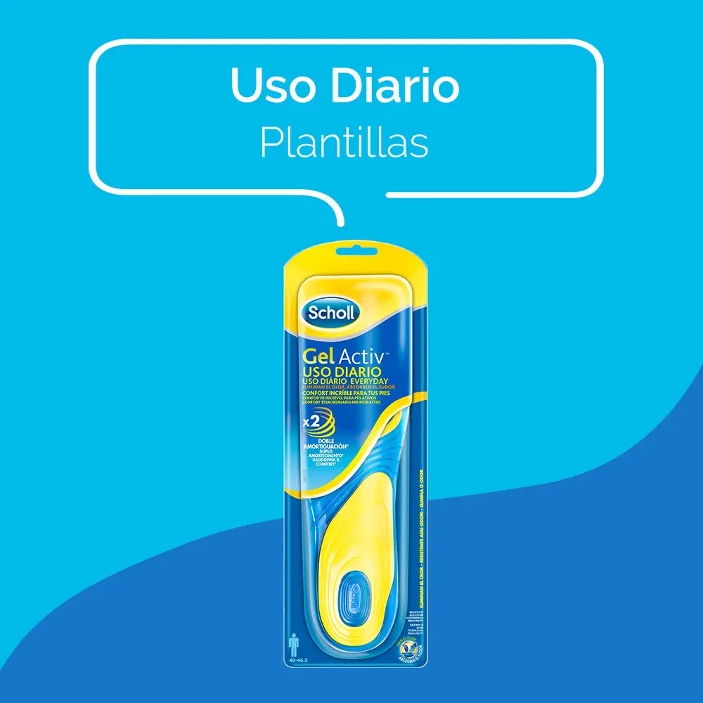 Scholl Plantilla Diaria Hombre