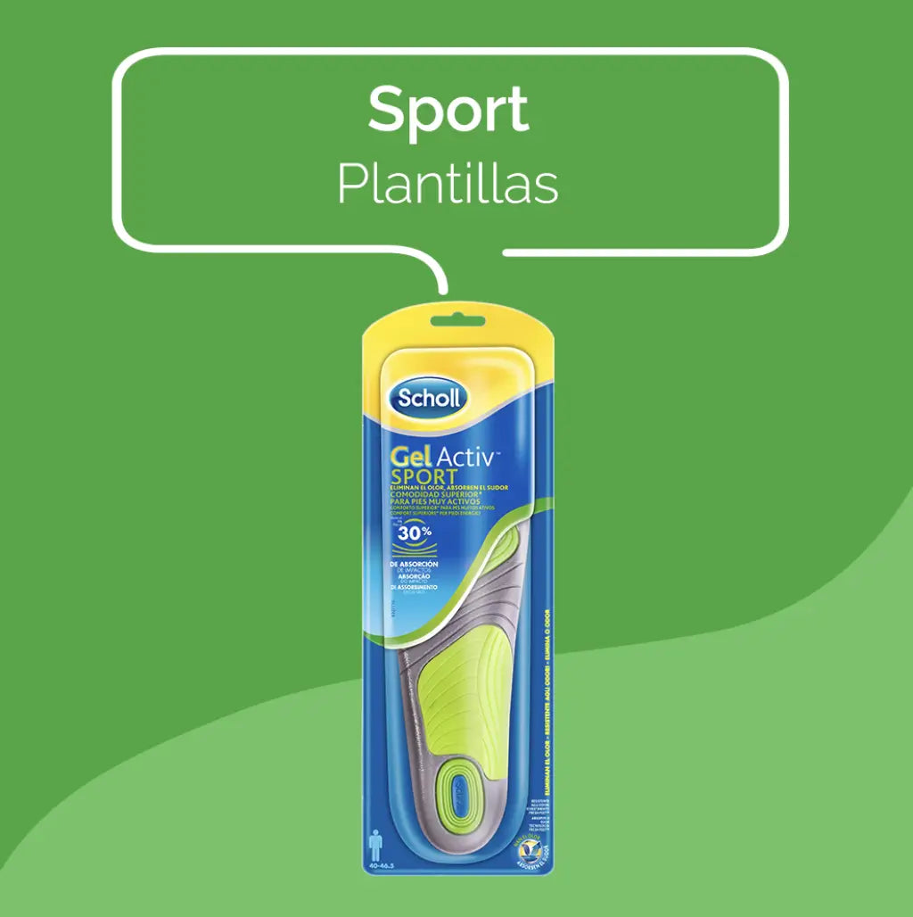 Scholl Plantilla Sport Hombre