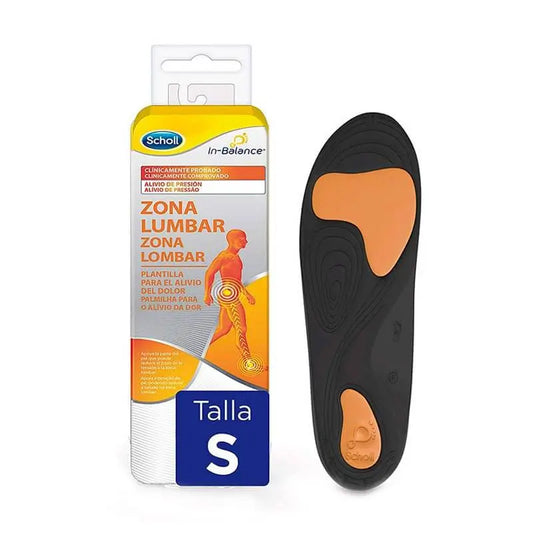 Scholl Plantillas In-Balance Zona Lumbar Talla S