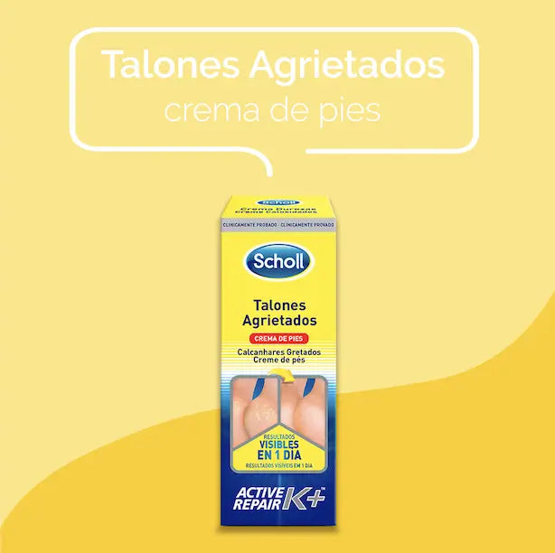 Scholl Crema Talones Agrietados K+