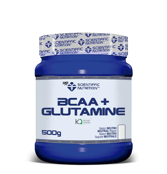 Scientiffic Nutrition Bcaa+Glutamine Neutral, 500 g