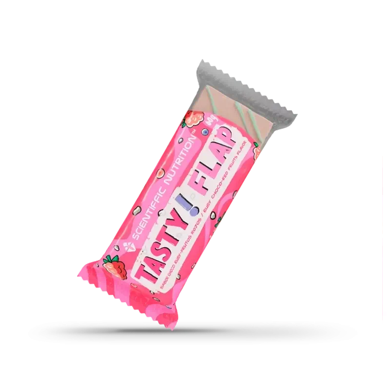 Scientiffic Nutrition Tasty! Flap Choco Ruby - Red Fruits , 60 grams