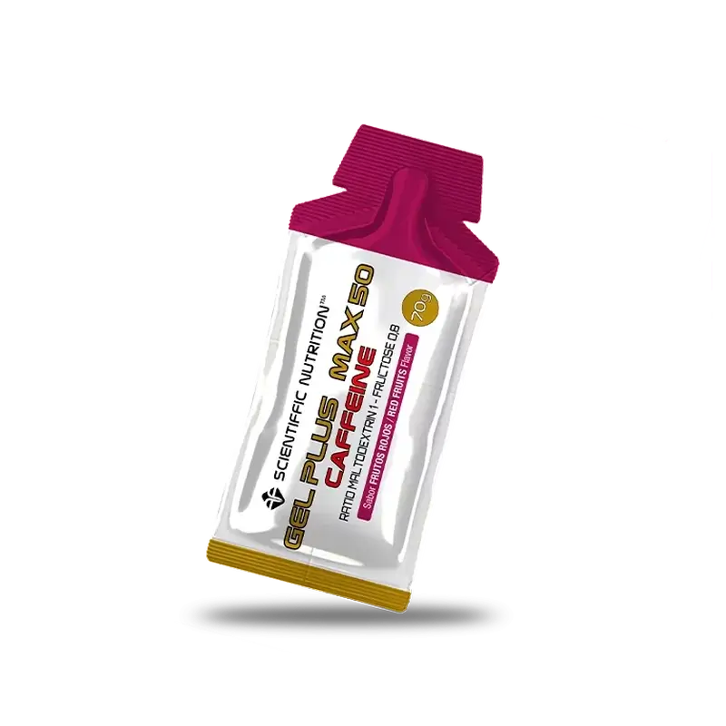 Scientiffic Nutrition Gel Plus Max 50 - Red Fruits , 70 grams