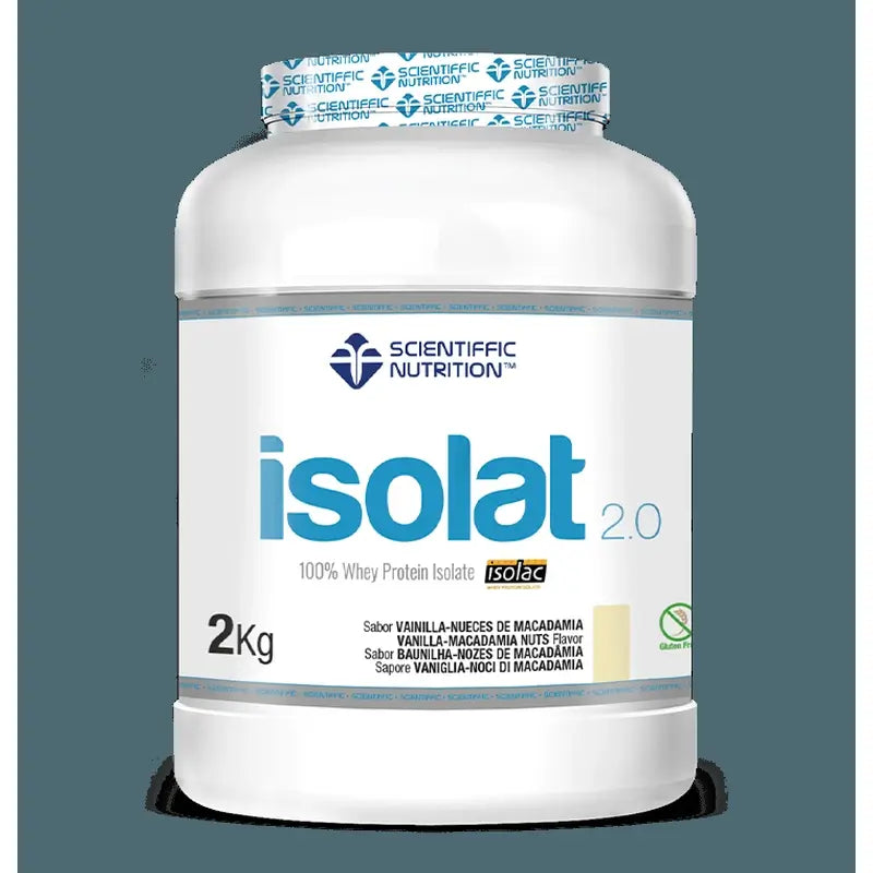 Scientiffic Nutrition Isolat 2.0 Vanilla Macadamia Nuts, 2000 grams