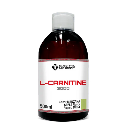 Scientiffic Nutrition L-Carnitine Liquid Apple 3, 500 ml