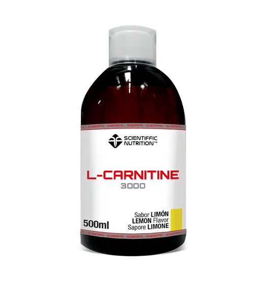 Scientiffic Nutrition L-Carnitine Liquid Ml Lemon 3, 500 ml