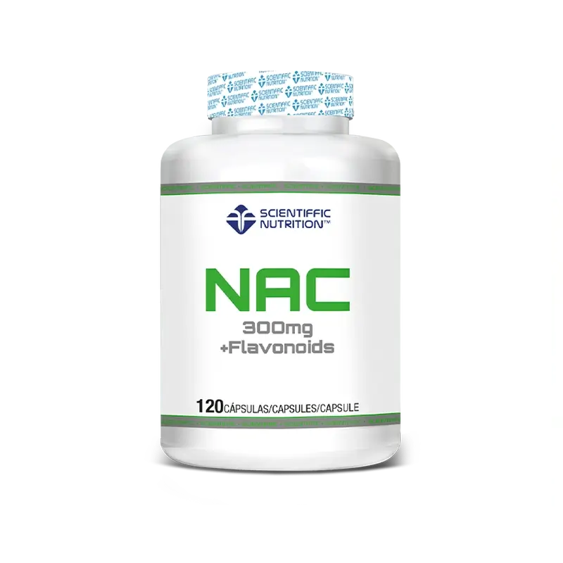 Scientiffic Nutrition Nac +Flavonoids 300Mg , 120 capsules