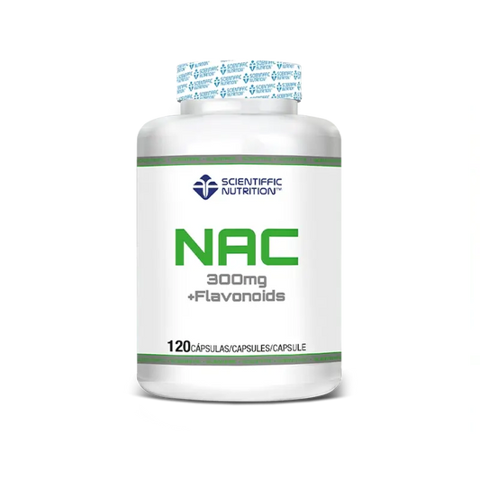 Scientiffic Nutrition Nac +Flavonoids 300Mg , 120 capsules