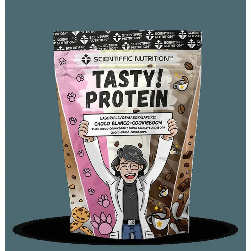 Scientiffic Nutrition Tasty! Protein Choco White Cookieboom , 500 grammes