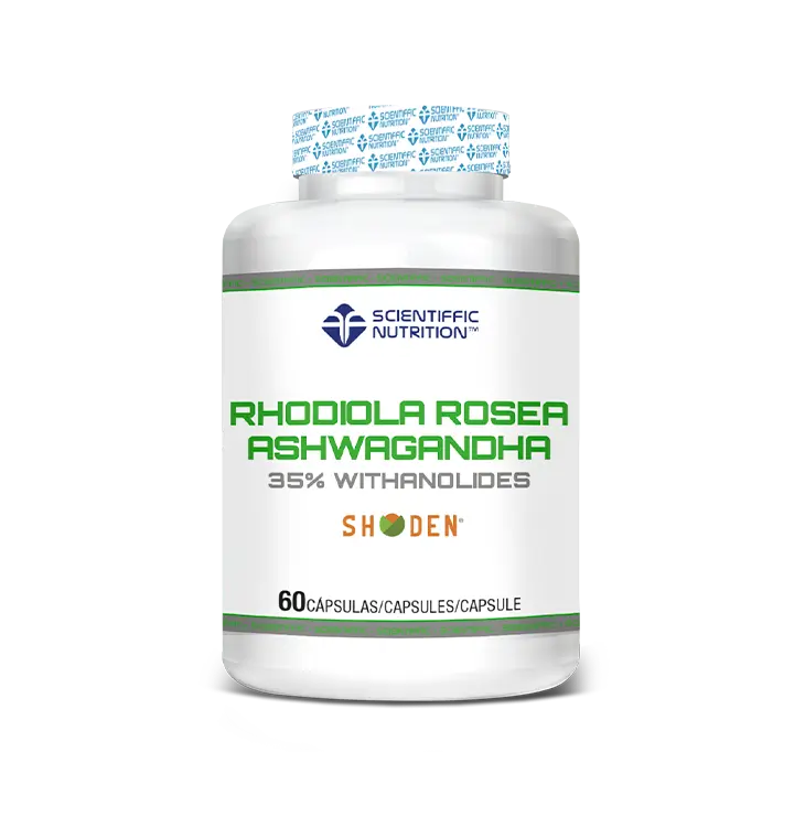 Scientiffic Nutrition Rhodiola Rosea + Ashwaandha, 60 capsules