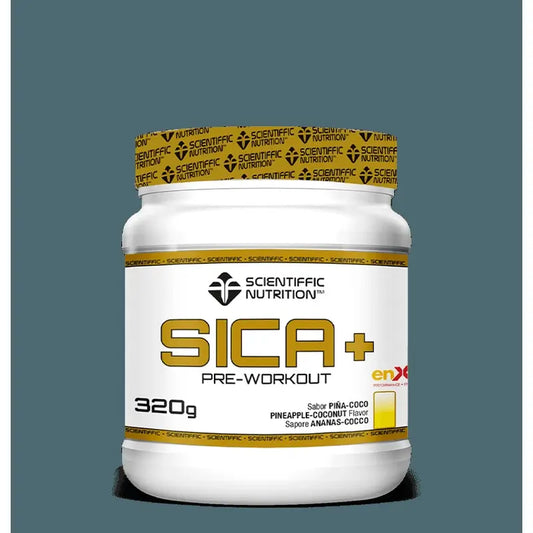 Scientiffic Nutrition Sica+ Preworkout Pineapple Coconut , 320 grams