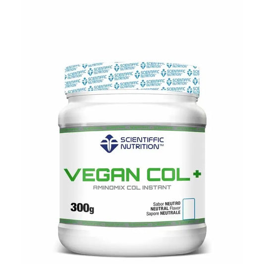 Scientiffic Nutrition Vegan Col+, 100% Vegan Collagen, 300G Neutral Flavour. , 300 grams